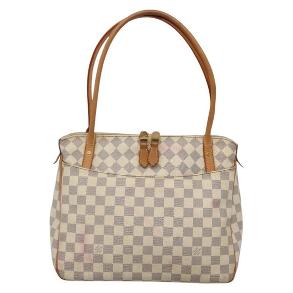 LOUIS VUITTON Damier Azur Figeri PM Shoulder Bag N41176 LV Auth 135424 - Picture 2 of 16